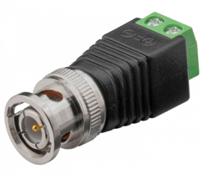 РАЗЪЕМ TS BNC штекер с клеммной колодкой, под винт